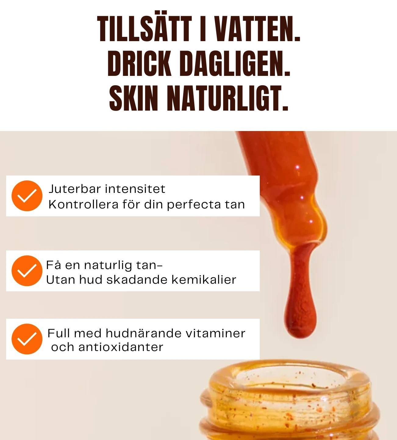 MilanoDrops - Brun utan krångel